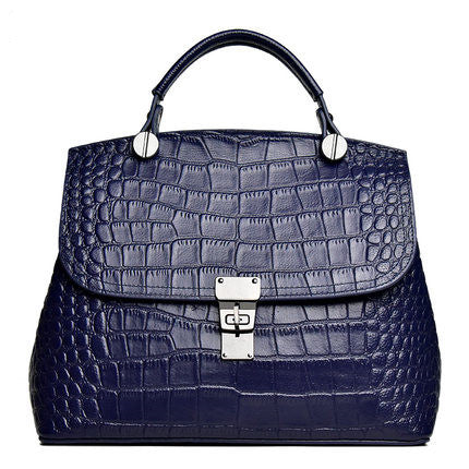 Women's First Layer Cattlehide Leather Fashion Handbag