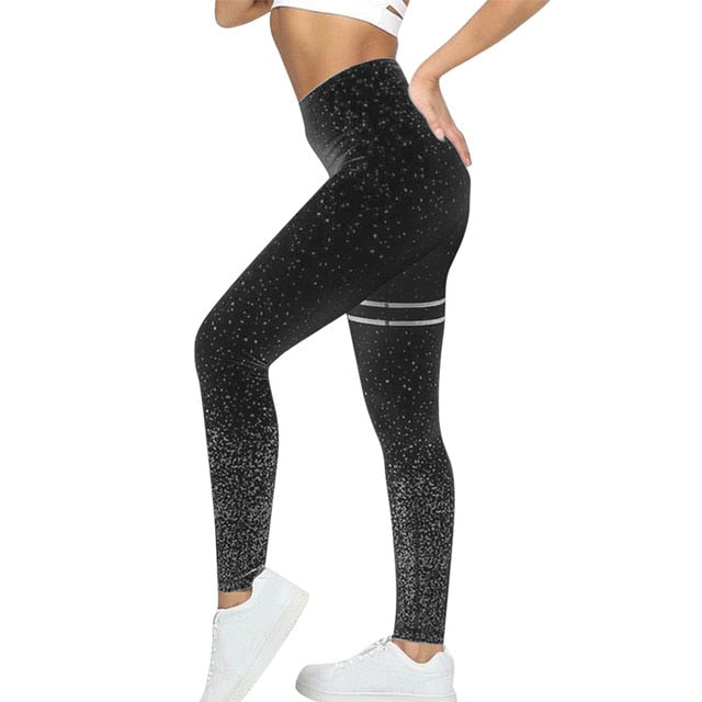 Quick dry Leggings Women Running Sport High Waist Tights Leggins Female Gym Fitness Training Seamless-7
